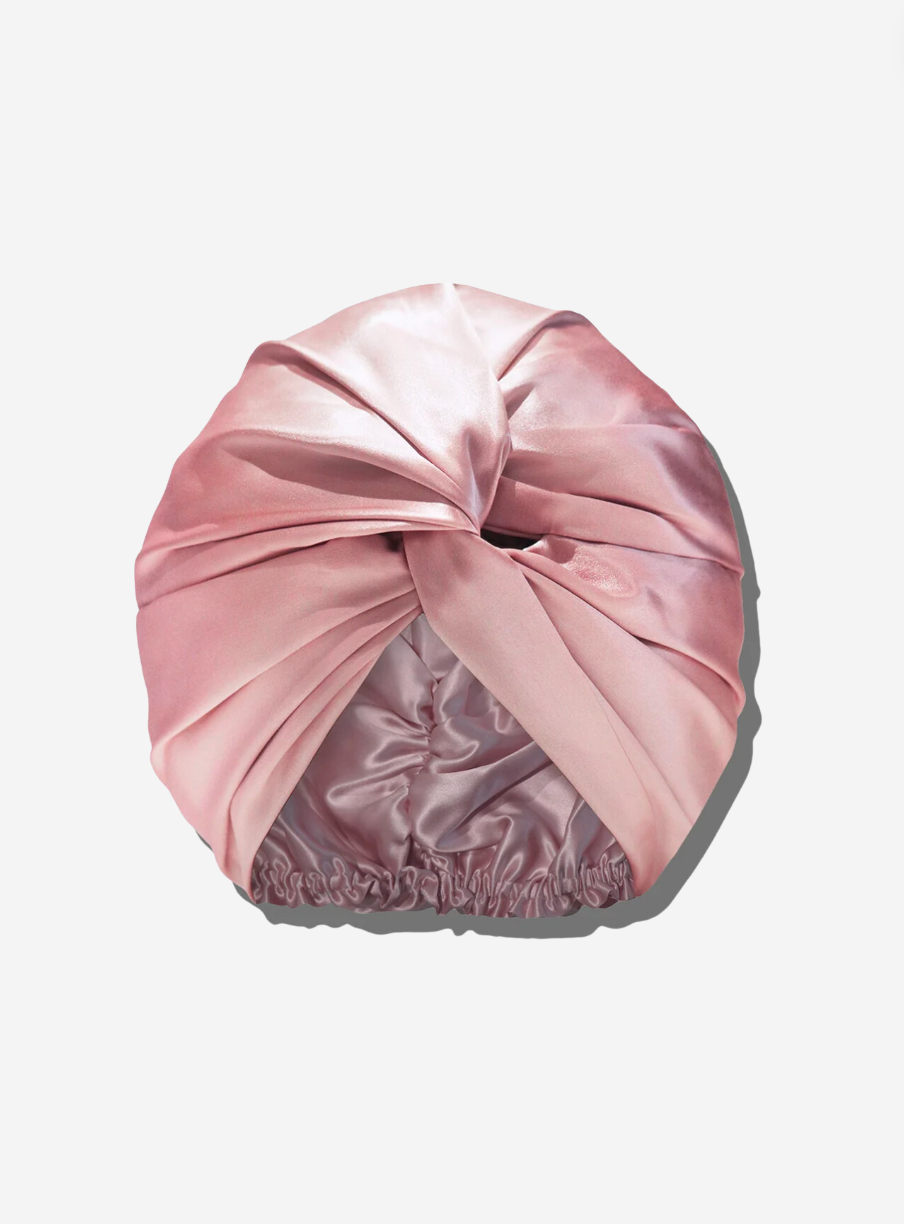 Pink Silk Turban