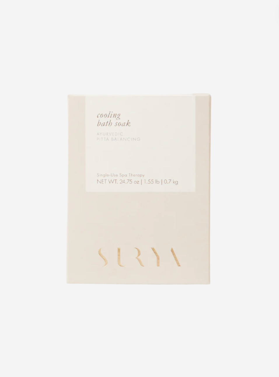 Cooling Bath Soak