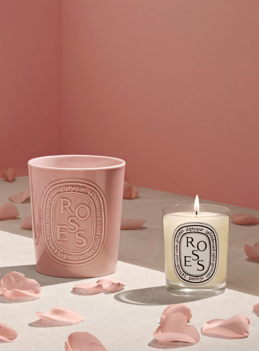 Roses Candle