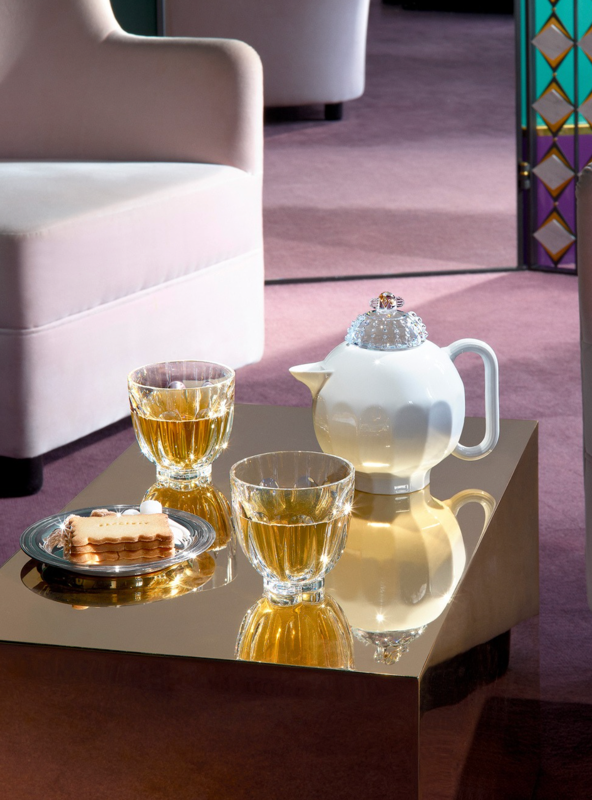 HARCOURT FAUNACRYSTOPOLIS TEA SET