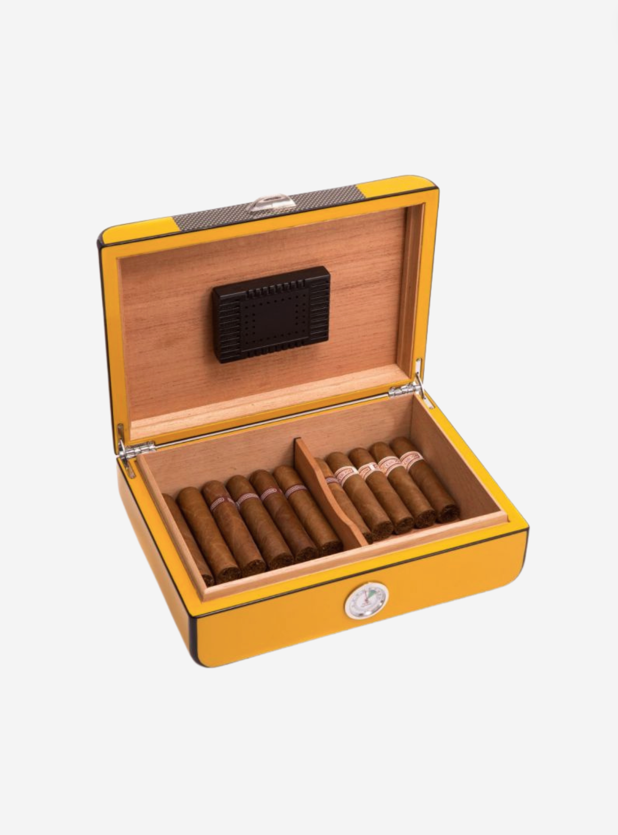 Carbon Fiber Lacquered Cigar Humidor