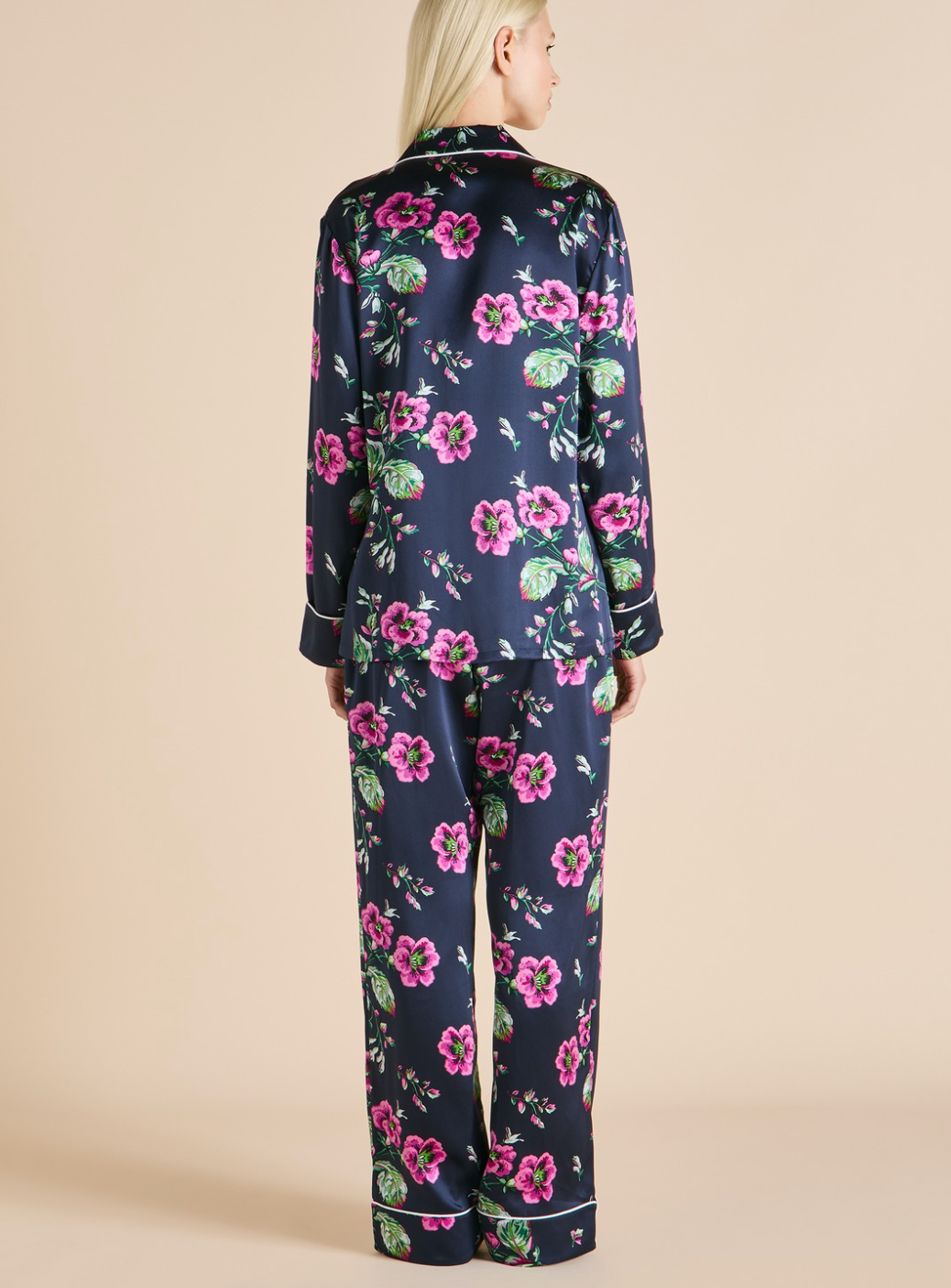 Lila Madison Navy Floral Pajamas