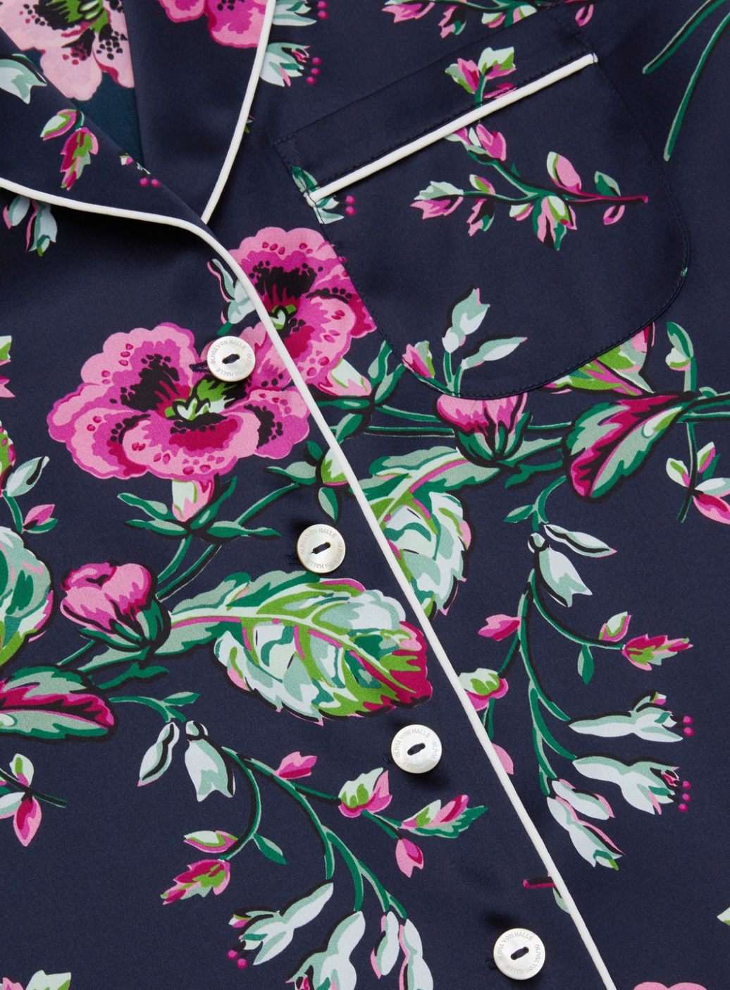 Lila Madison Navy Floral Pajamas