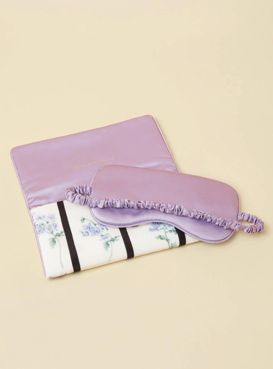 Audrey Hypnos Ivory Stripe Eye Mask