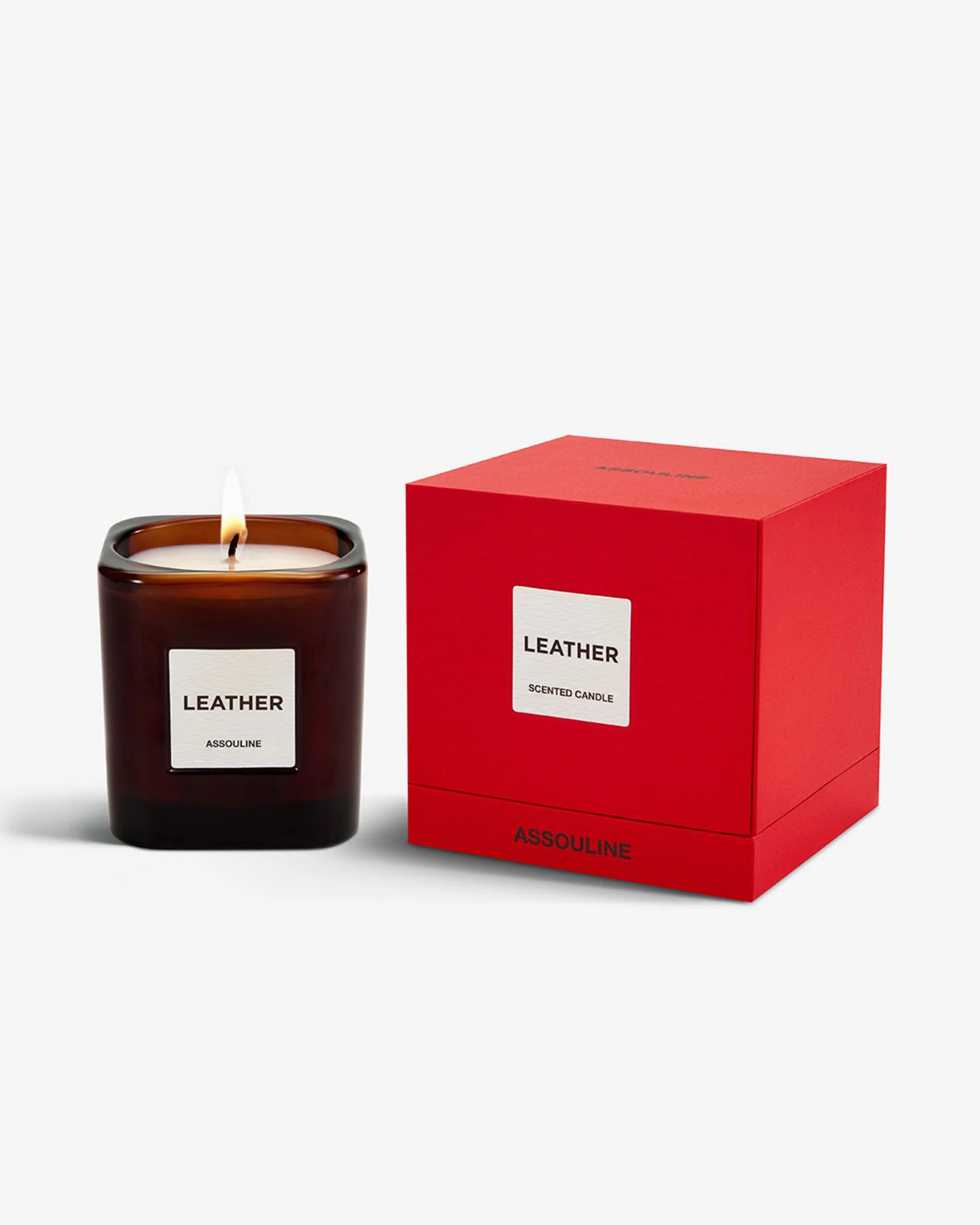 Library Candle | LEATHER