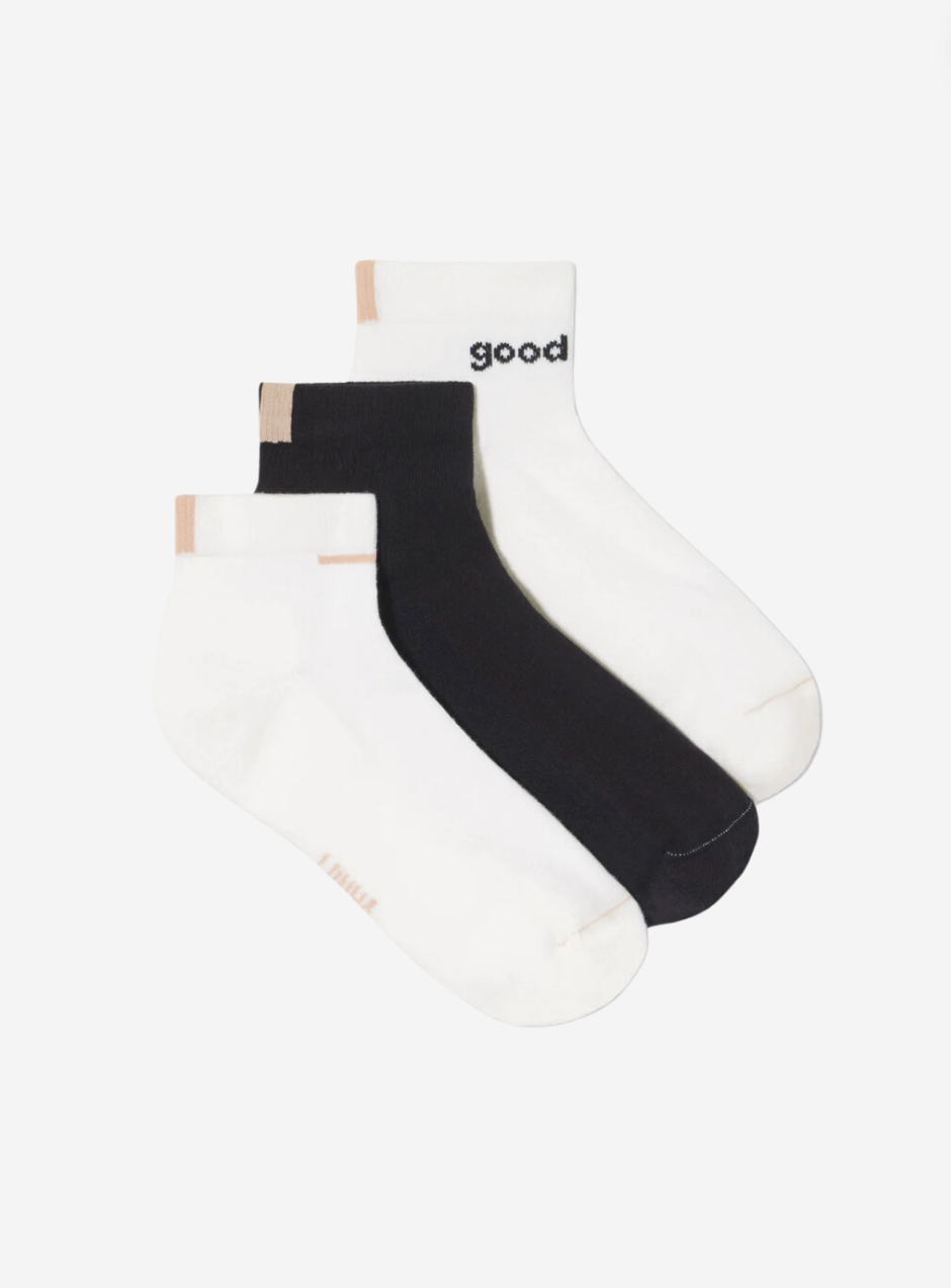 3 Pack Organic Cotton Socks