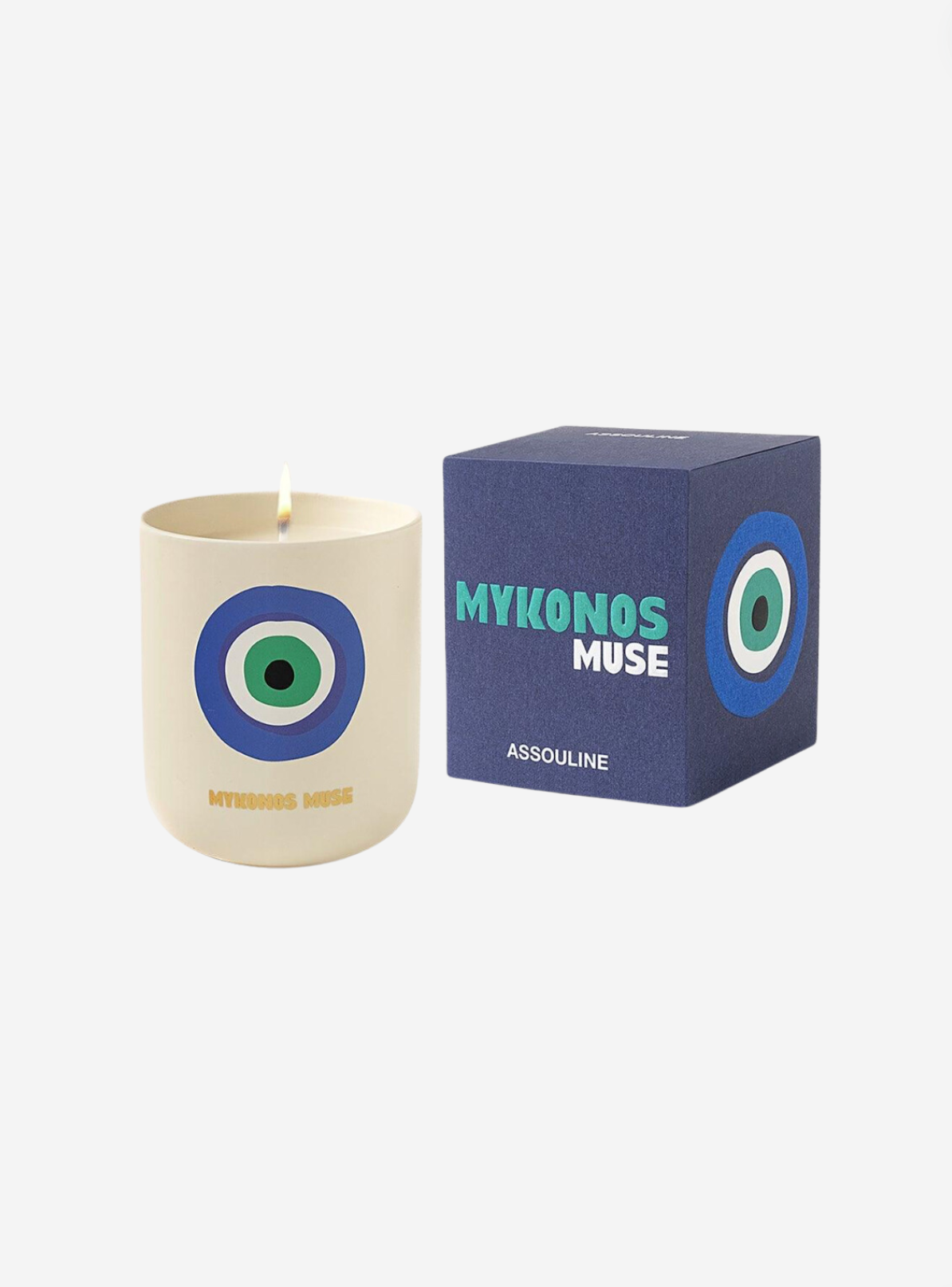 Mykonos muse - travel from home candle