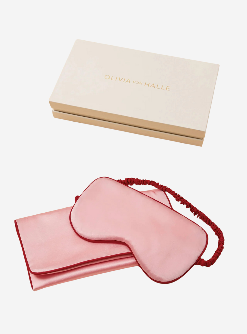 Audrey Blush Pink Eye Mask